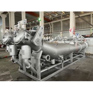 China Overflow Woven Fabric Dyeing Machine Adjustable With PLC Based Automation wholesale