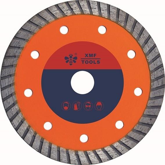 Quality Hot Pressed Mid Turbo Diamond Saw Blade  Granite Cutting Marble 5 7 Inches for sale