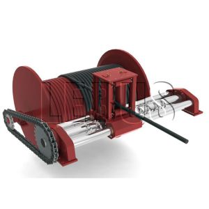 10T Electric Winch With Spooling Device Used In Lifting And Pulling Equipment