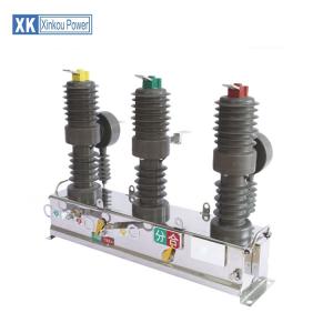 China 12KV Outdoor Vcb Breaker High Voltage Three Phase 1000 Mechanical Life wholesale