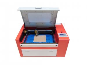 China Small Power Cnc Laser Cutter Machine / Laser Etching Machine For Cloth Leather Wool wholesale