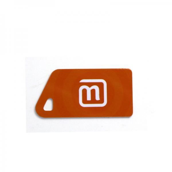 Quality Digital Printing PVC Luggage Tag 85.5*54*0.76mm Standard Size With Metal Eyes for sale