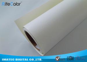 China Glossy Digital Printing Inkjet Canvas Roll 360G 30m Length For Eco Solvent Printer wholesale
