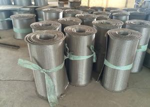 China Rope Wire High Temperature Conveyor Belt , SS Belt Conveyors For Sea Food wholesale