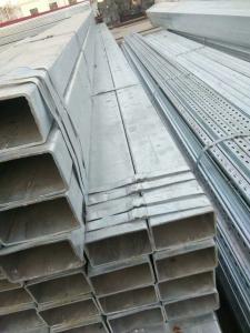 China Galvanized Iron Tube Galvanzied Square Steel Pipe Prefabricated House wholesale