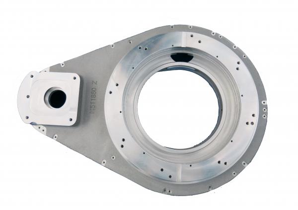 Base Shape Aluminium Casting Parts , Casting Small Aluminum Parts For Circular Knitting Machine