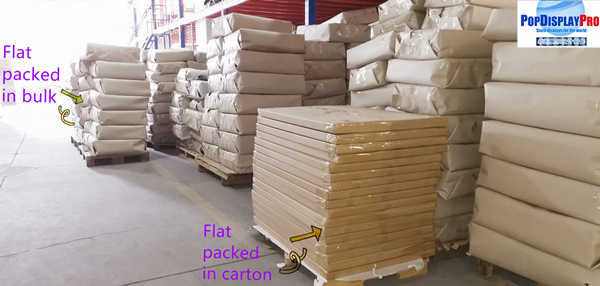 Trapping Paper Cardboard Counter Display Bespoke Stopping 250gsm GMI