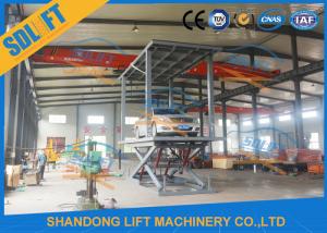 China Reliable Double Deck Car Parking System , 2 Cars Hydraulic Scissor Lift For Basement wholesale