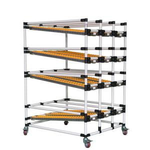 China Plastic Coated Lean Pipe Joint Rack Customization For Industrial on sale