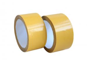 China Double Sided Fiberglass Mesh Tape / Reinforced Filament Tape For Bonding Sealing Strips To Doors And Windows wholesale