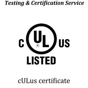 China UL Certification Testing Material Laboratory North American Certification wholesale