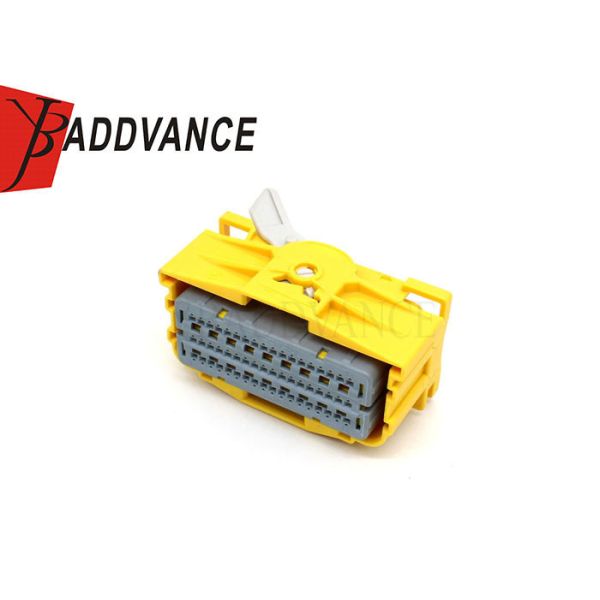 54 Way Female Sealed Yellow D Elphi Connector For Auto Available As Harness