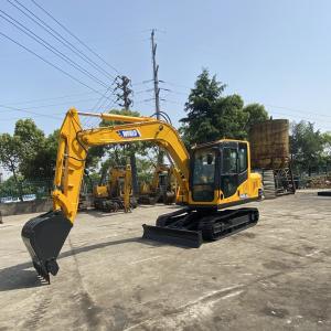 China Energy Saving Mini Wheeled Excavator Low Noise Mini Excavator Machine wholesale