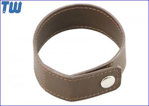 China Leather Wristband Bracelet 8GB Pen Drive UDP Inside with Stud wholesale
