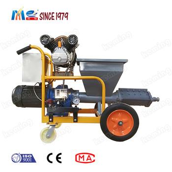 Quality Electric Motor Mortar Spraying Machine Used In Single Phase Electricity for sale