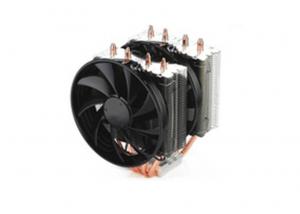 China CPU Cooler Copper Pipe Heat Sink Cooling Double 121 X 121 X 151mm wholesale