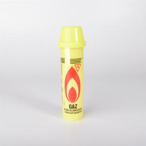 China Compact 80ml Cigarette Lighter Fuel Refill Go Outdoors Butane Gas Bottles wholesale