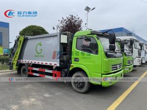 China 8cbm 120HP Left Hand Driving Refuse Compactor Truck on sale