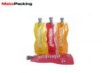 Foldable Spout Transparent Stand Up Pouch Custom Design Doypack For Drinking